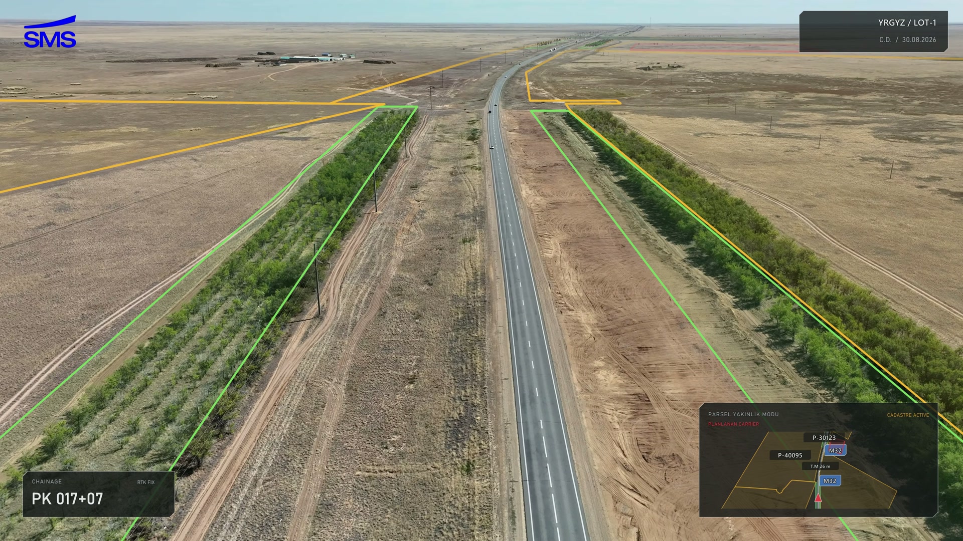 Parcels & planned quarries